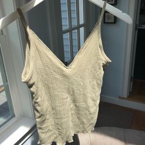 out from under for Urban Outfitters Olive Tank